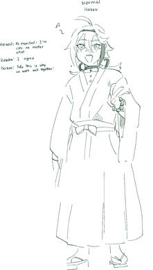 Onmyouji Heizou Concept Design